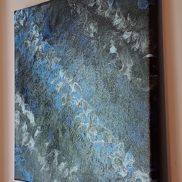 Acrylic Fluid Art on Canvas - Picture 2 of 3